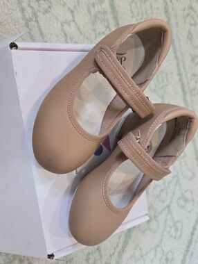 Elle Girls' Mary Jane Dress Shoes in Light Beige - SIZE 7 TODDLER GIRL